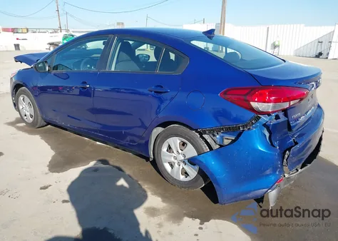 2017 Kia Forte Lx from USA, damaged, VIN 3KPFK4A7XHE050611